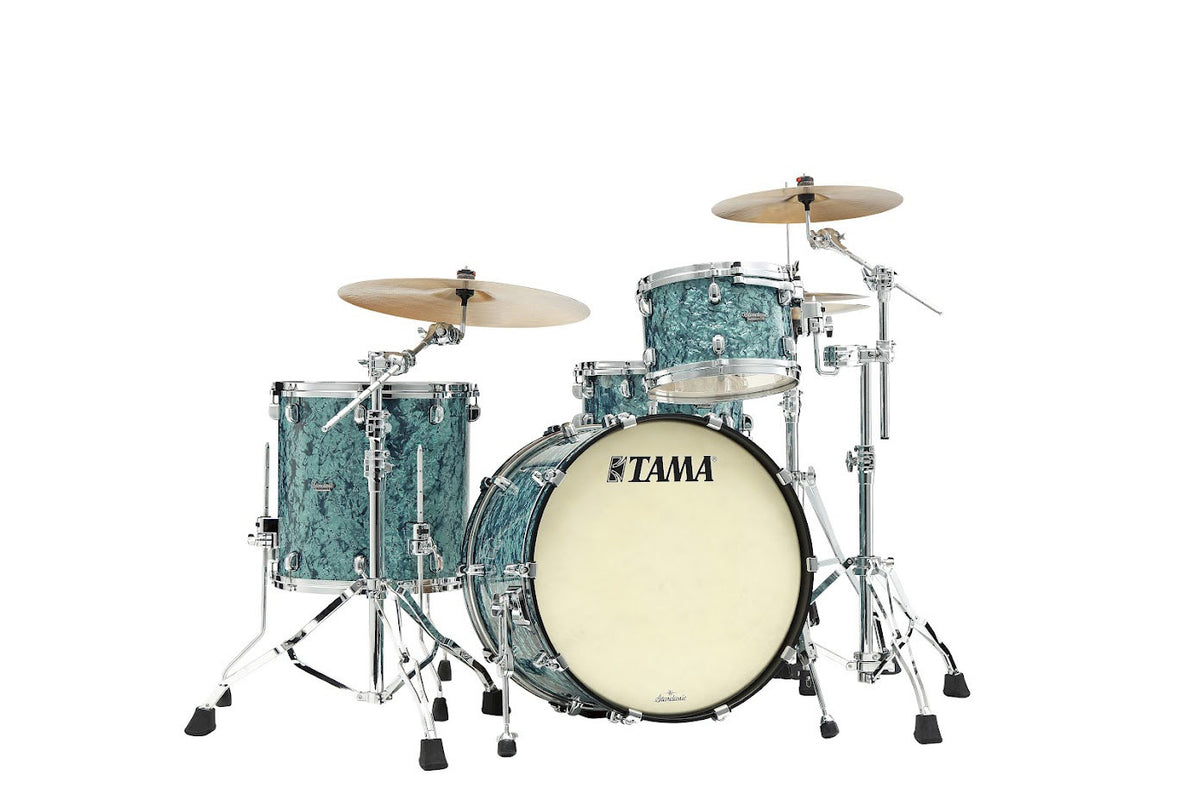 Starclassic Maple Rock 22 Chrome / Turquoise Pearl