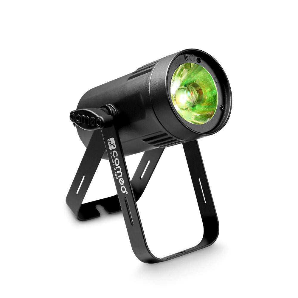 Cameo Q-spot 15 RGBW - Spot Compact LED RGBW 15 W Coffret Noir
