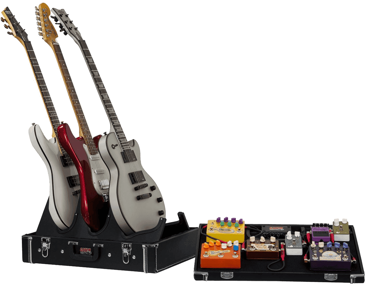 Pedalboard Etuis Pedal Board/stand 3 Guitares