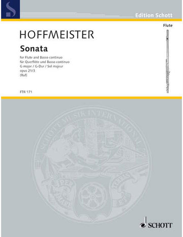 Hoffmeister - Sonata G Major Op. 21/3 - Flute et Basso Continuo