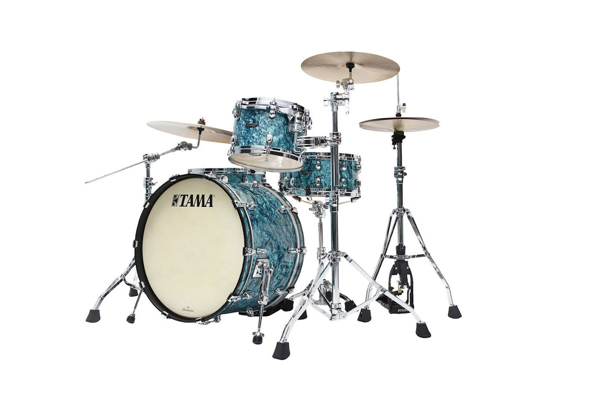 Starclassic Maple Rock 22 Chrome / Turquoise Pearl
