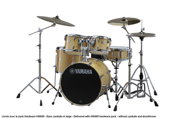 Stage Custom Birch Fusion 20 Natural Wood + Pack HW680W