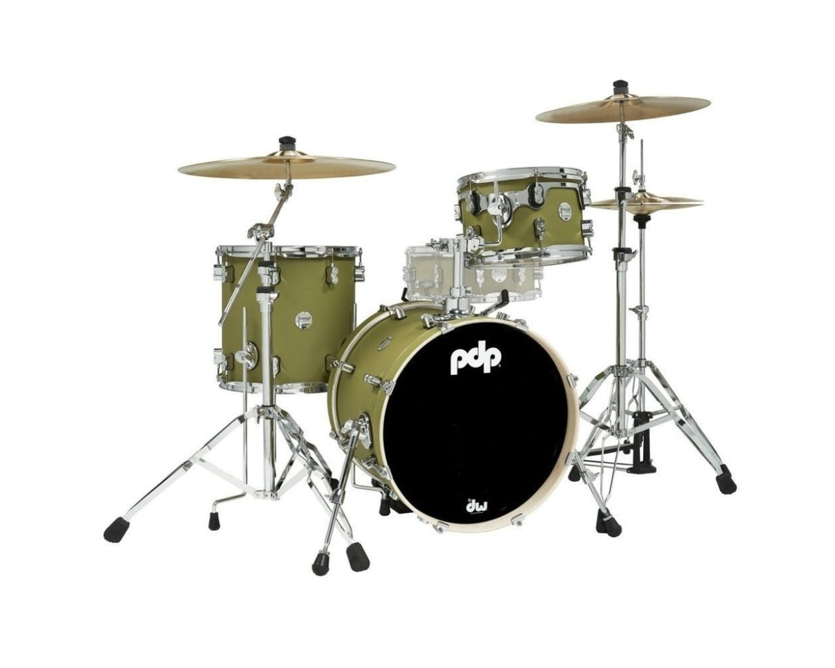Concept Maple Finish Ply Bop Kit 18" Satin Olive