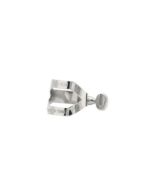 Selmer Ligature Sax Soprano Argentée (Bec Ébonite)