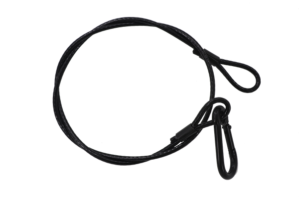 Algam Lighting Pack De 12 Elingues De Sécurité 4 mm 85 cm Noir
