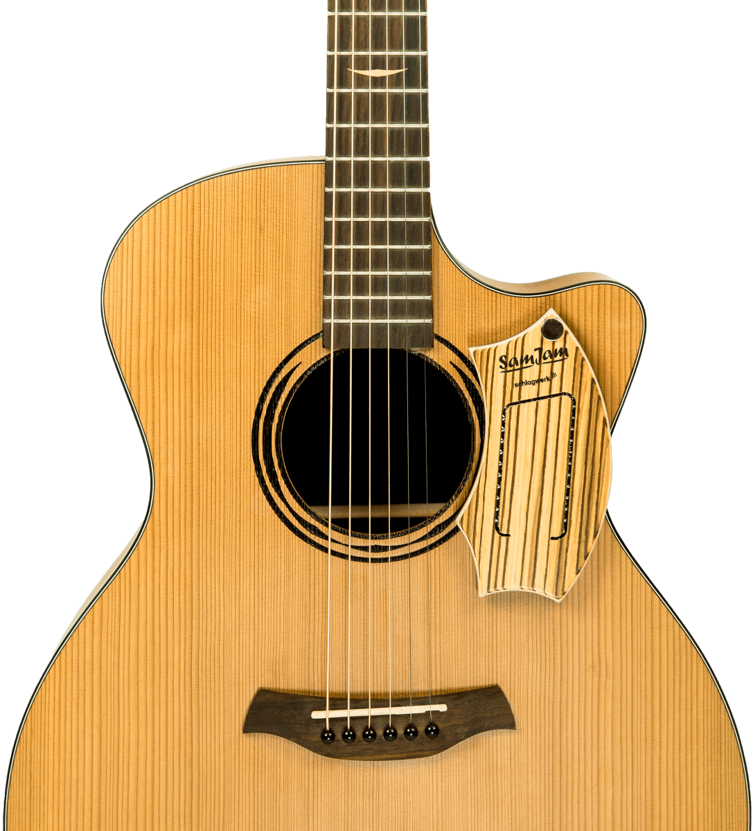 S-SJ110Z - Samjam Guitar Snare Zebrano