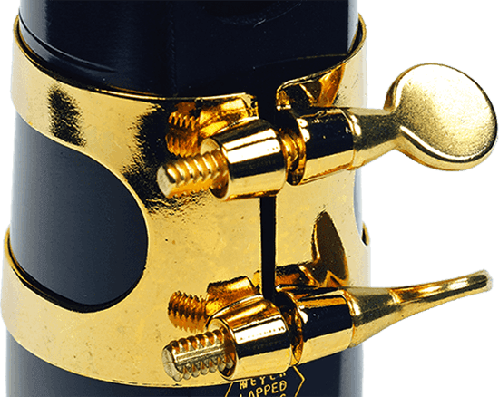 Ligature Pour Bec Ébonite Saxophone Alto
