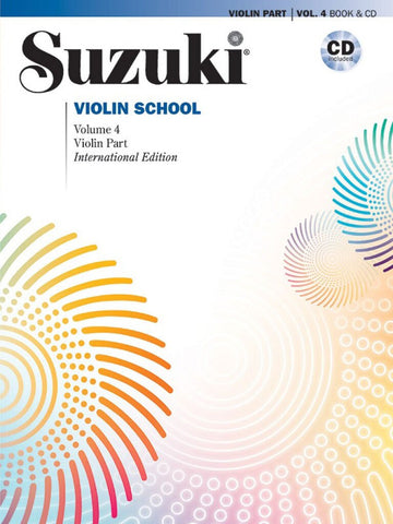 Suzuki - Violin School 4 - Partie Violon +CD