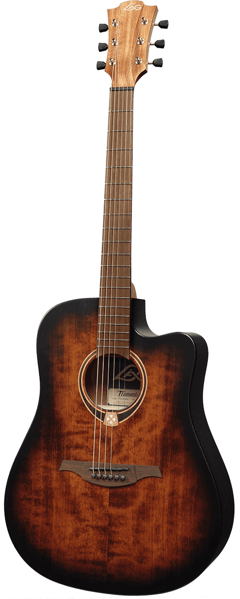 Tramontane T70DCE-B&B Dreadnought Ctw Black & Brown