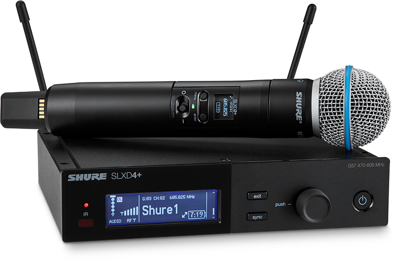 Shure SLXD24+E-B58-G65