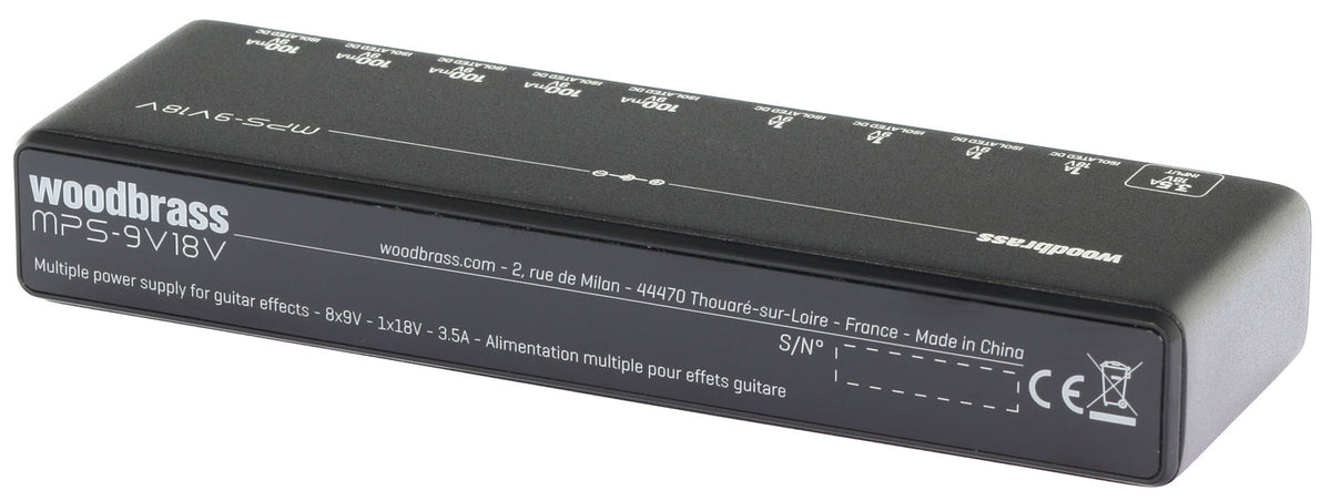 MPS-9V18V, Alim Slim 9 Pédales
