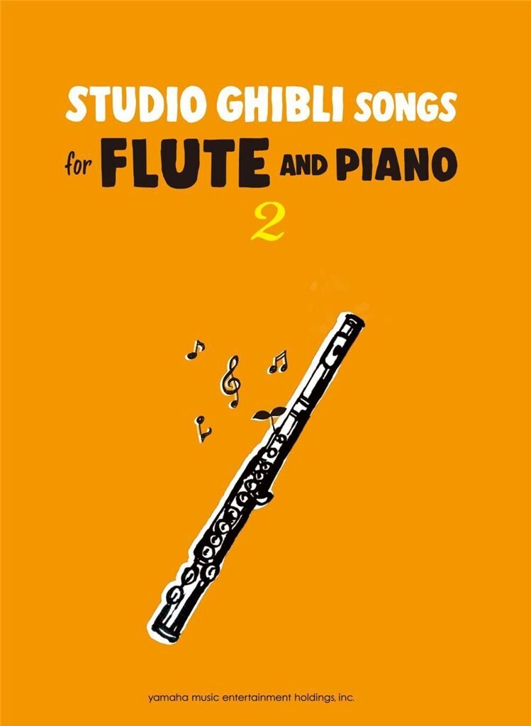 Yamaha Studio Ghibli Songs For Flute & Piano Vol.2 - Hisaishi