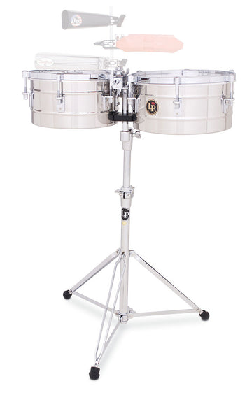 LP255-S Timbales Tito Puente Signature 12" + 13" Acier