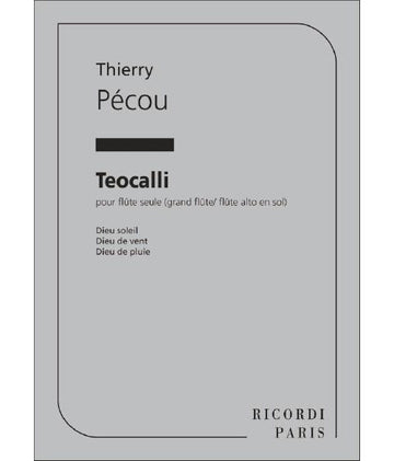 PECOU - TEOCALLI FLUTE SEULE