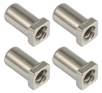 SN-SQ-15B - Cheminée 15mm Tête Carrée - Laiton (X4)