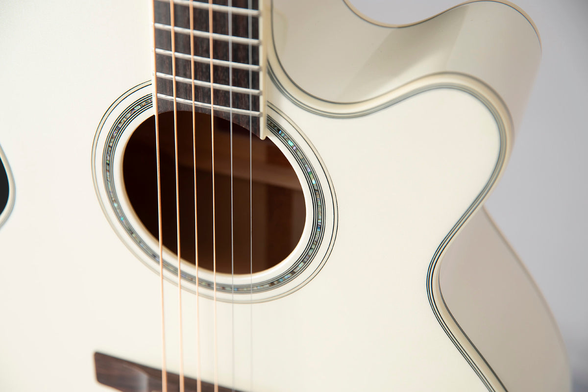 GN37CE PW Nex Cutaway Pearl White