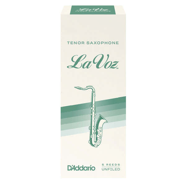 D'addario - Rico La Voz Medium Hard Sax Ténor (boite De 5)