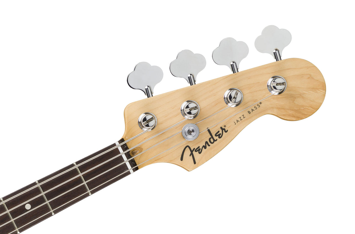 Standard Jazz Bass LRL White Pickguard 3-Color Sunburst