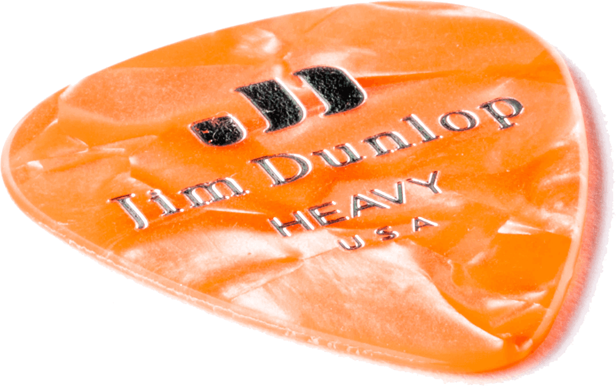 12 x Heavy Genuine Celluloid Perloid Orange
