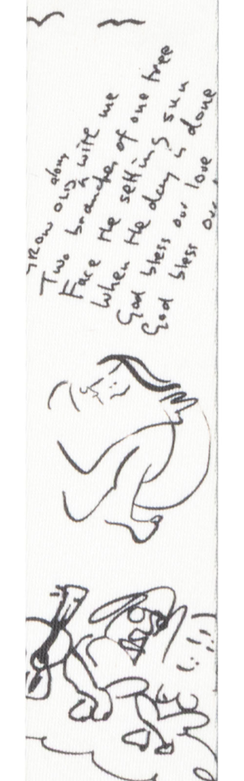 Sangle en polyester John Lennon Art Series - John & Yoko