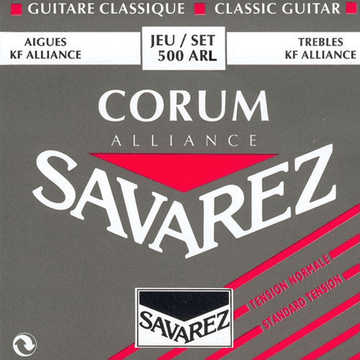 Cordes Classiques ALLIANCE-corum Jeux Rouge Longue