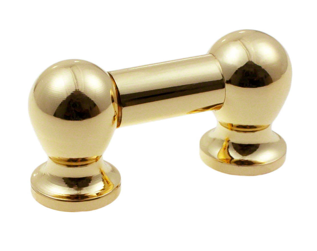 TL1S25-BR Coquille Tube 25mm Dorée Mono Tirant (X1)