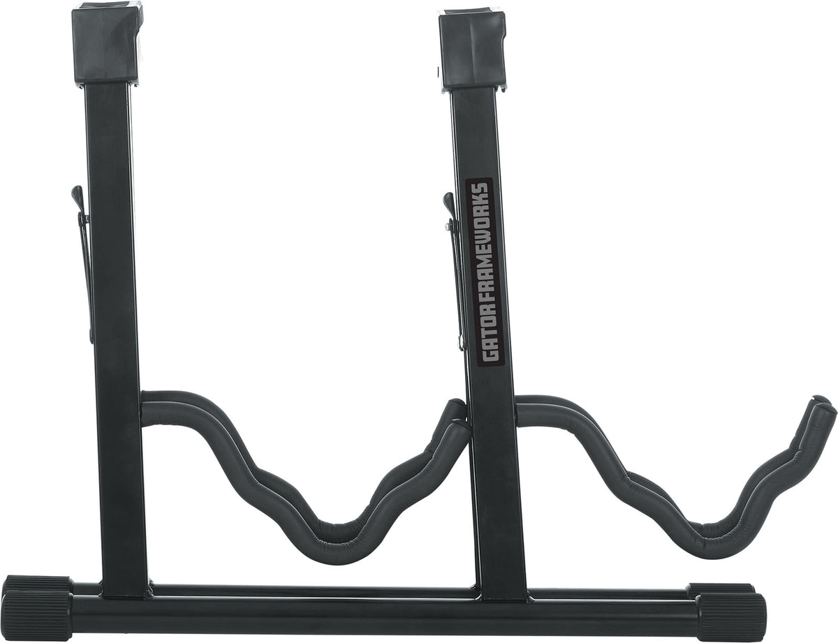 Stand Double En A Guitare Acoustique Et Électrique