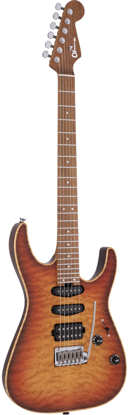 Usa Select Dk24 Hss 2Pt Cm Qm Mn, Autumn Glow