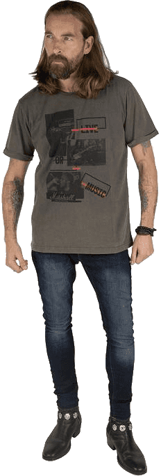 "S" T-shirt Marshall Live For Music
