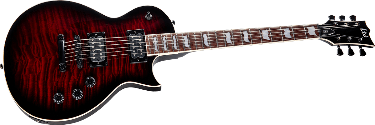 Ec-256Qm See Thru Black Cherry Sunburst