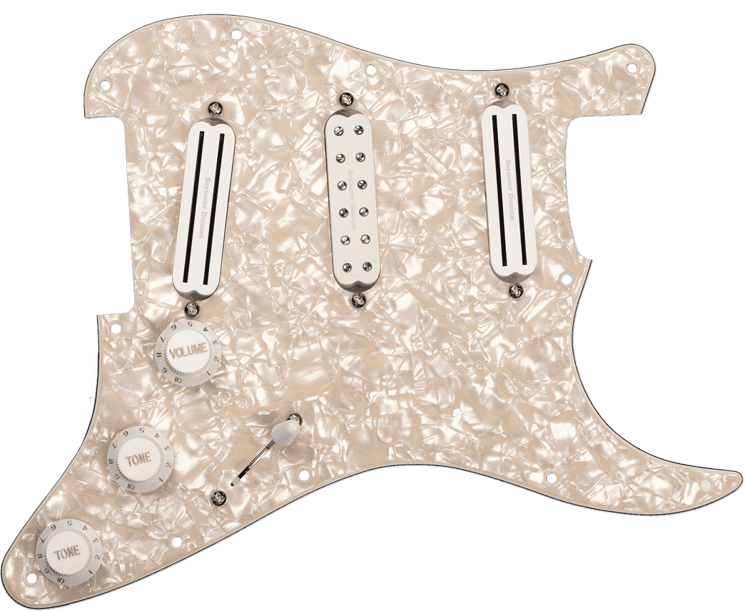 Plaques PRE-cablees Dave Murray D. Murray Pickguard