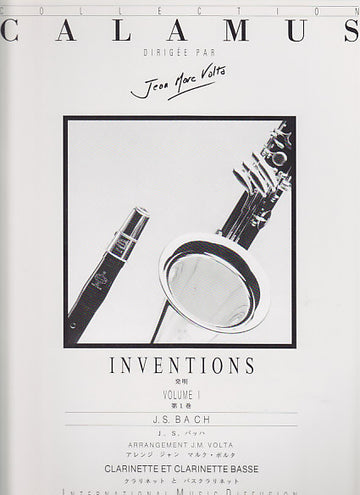 Bach - Inventions Vol.2 Pour Clarinette et Clarinette Basse