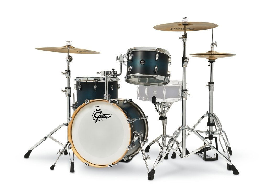 Renown Maple Jazette 18 Satin Antique Blue Burst
