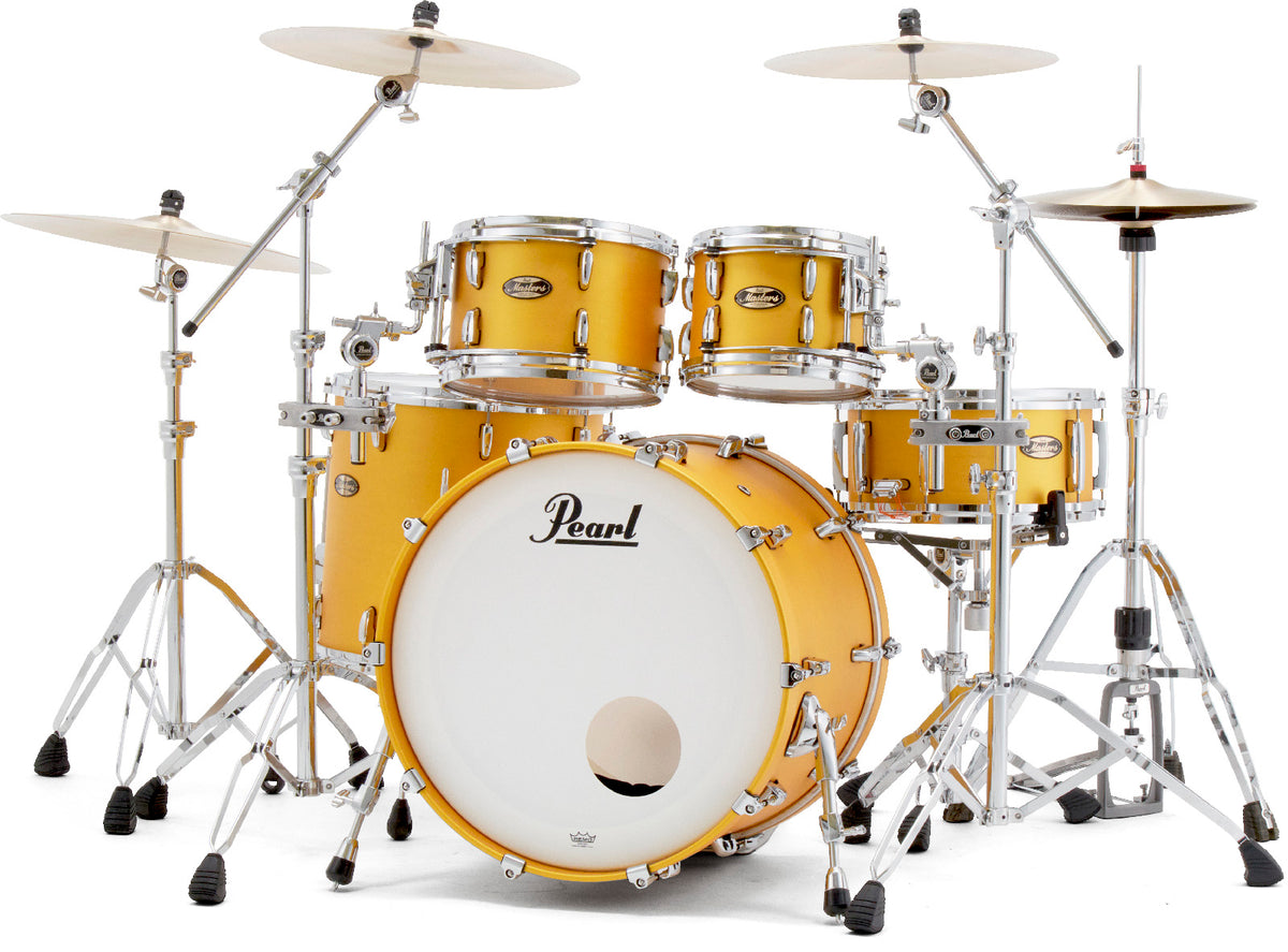Masters Maple Gum Premium rock 22" Matte Aztec Gold