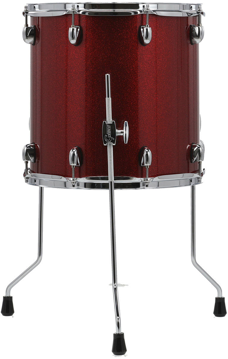 Catalina Club Dark Cherry Sparkle 16x16 Toms Basses