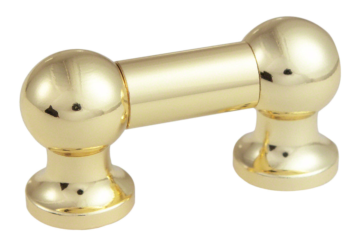 TL12S25-BR Coquille Tube 25mm Dorée Mono Tirant (X1)