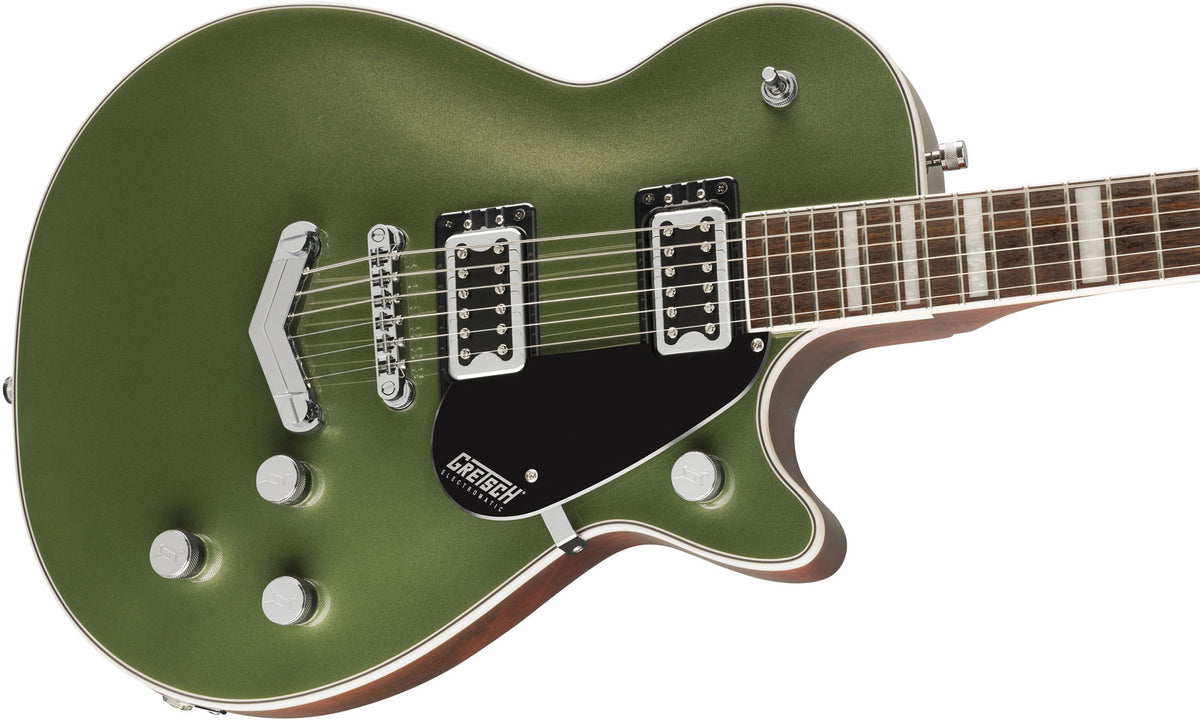 G5220 Electromatic Jet Bt Single-Cut LRL Olive Metallic