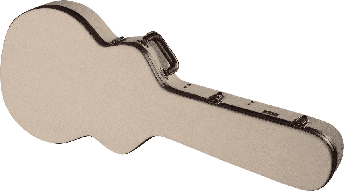 Étui Semi-Hollow Beige en Bois Deluxe - GW
