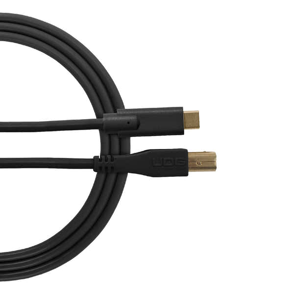 UDG U 96001 BL - Câble USB 2.0 C-B Noir Droit 1.5m