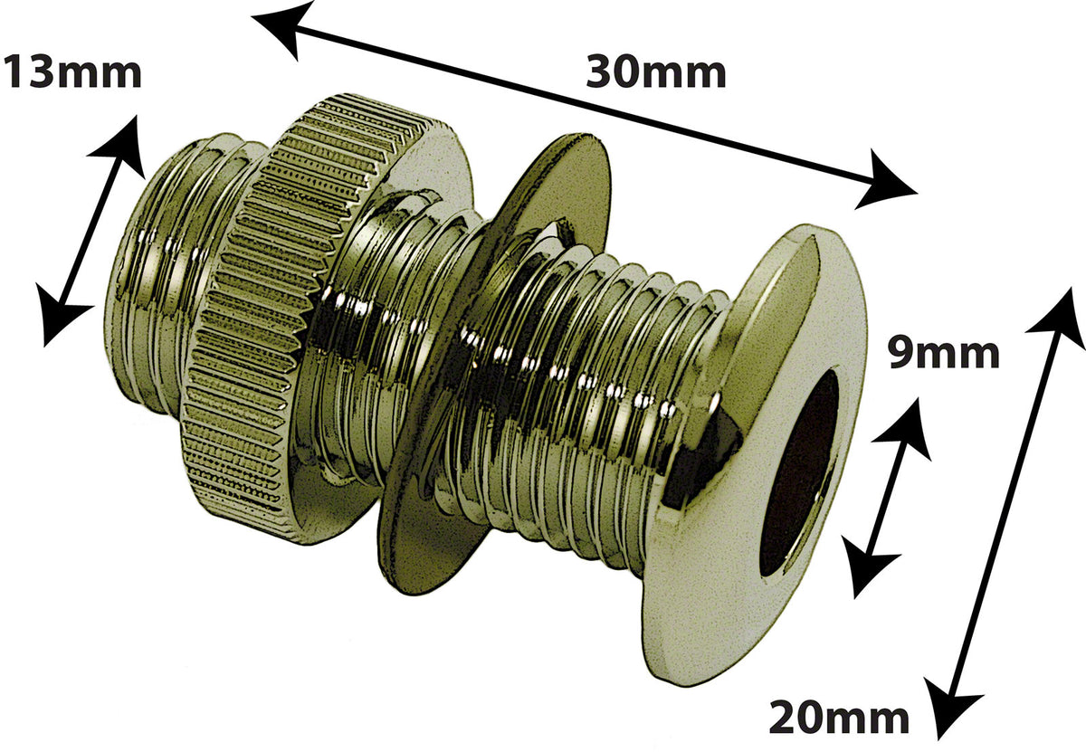 AVH4BR - Event De Décompression Die Cast 30mm Doré