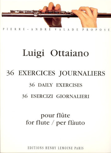 Ottaiano Luigi - Exercices Journaliers (36) - Flute