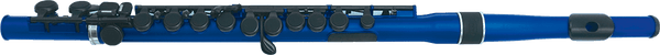 Nuvo Student Flute Bleu Metallique et Noire