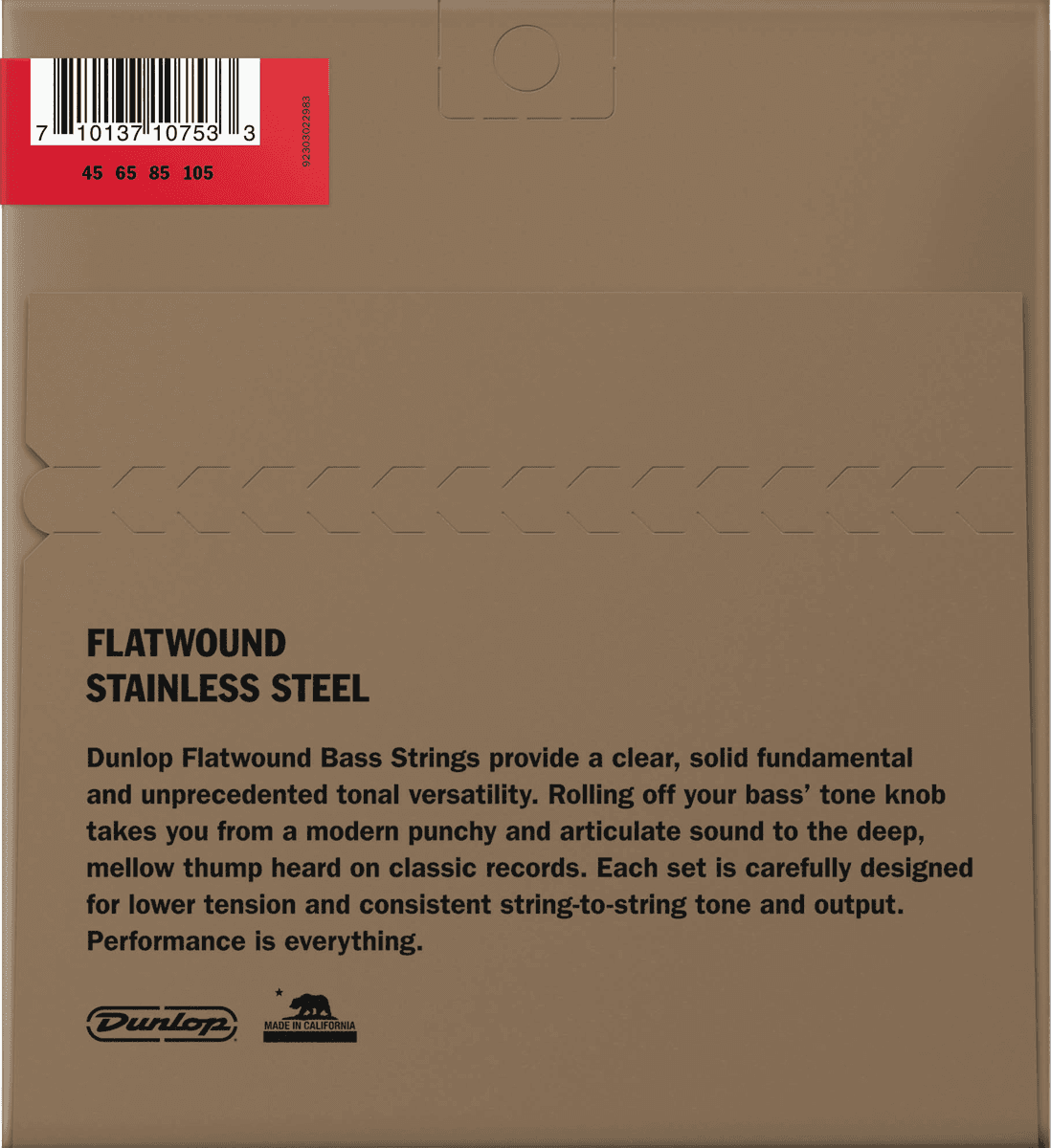DBFS45105S Stainless Steel Filets Plats Short Scale 45-105