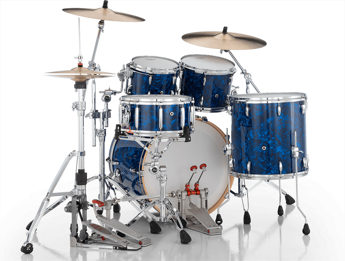 Masters Maple Gum Stage 22 GYROLOCK-l Blue Abalone