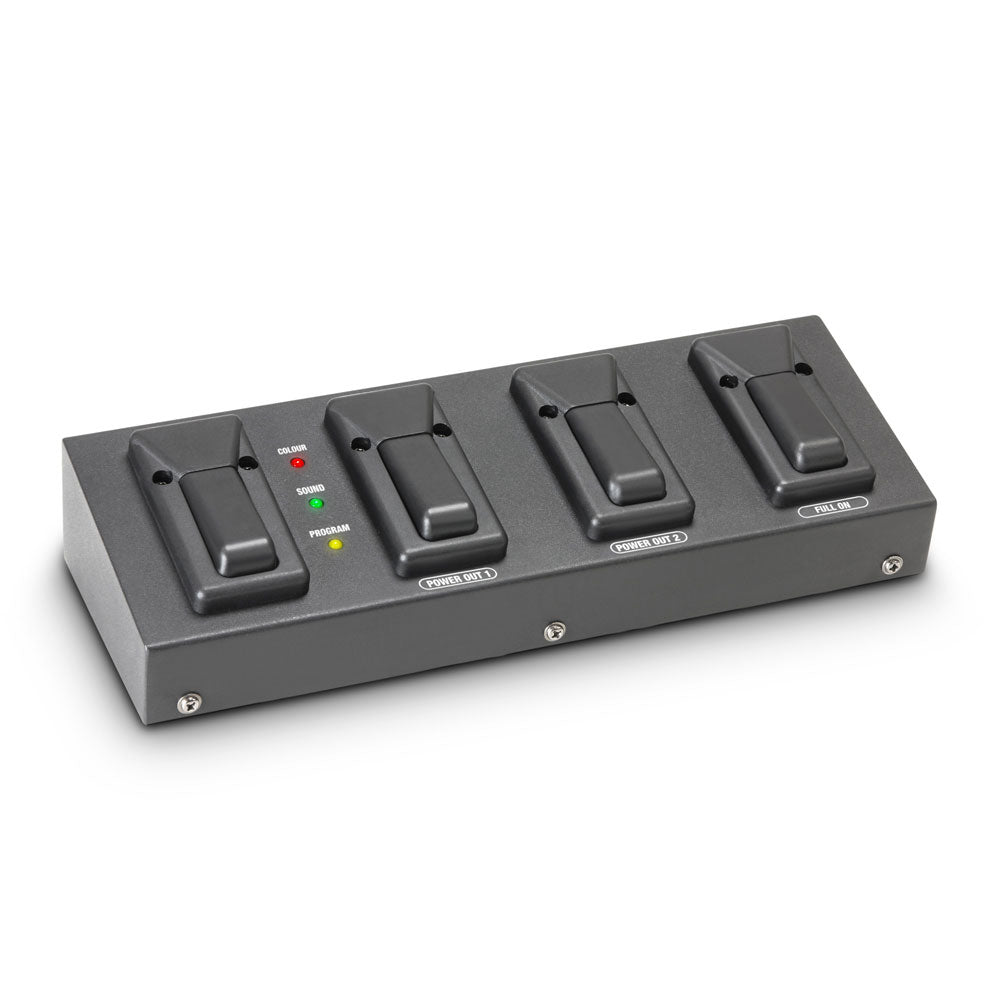Multi Par Foot+ - Pdalier 4 Interrupteurs Pour Tout Les Sets De Projecteurs Clmpar