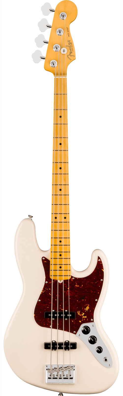 Jazz Bass American Professional, MN Olympic White