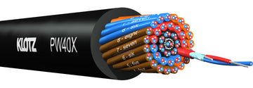 PW08X.A - BOBINE 100M CABLE AUDIO 8 PAIRES