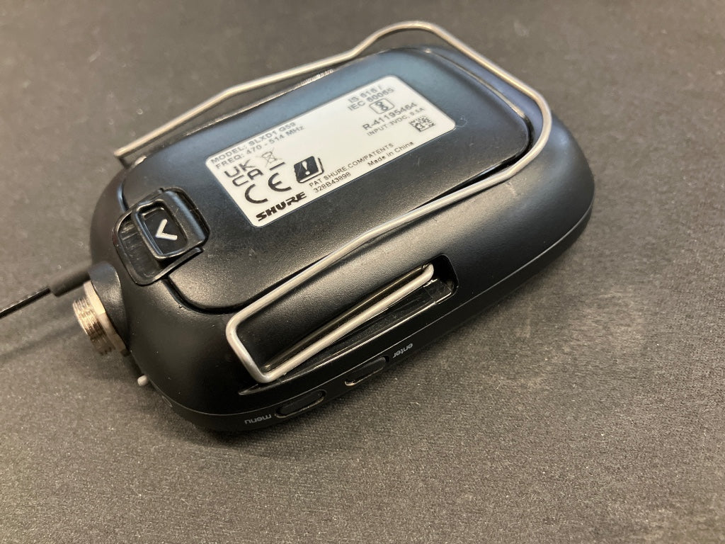 SLXD1-G59 - Emetteur Ceinture (470-514 MHZ) - Stock B