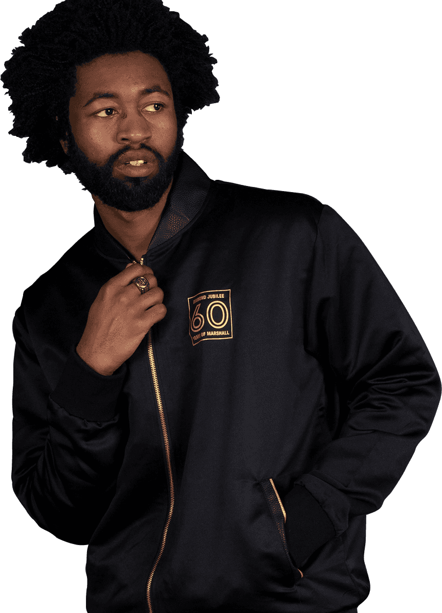 "XXL" 60th Anniversary Satin Bomber Jacket