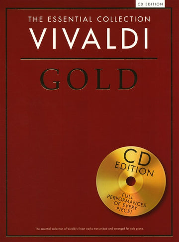 VIVALDI - THE ESSENTIAL COLLECTION - VIVALDI GOLD - PIANO SOLO